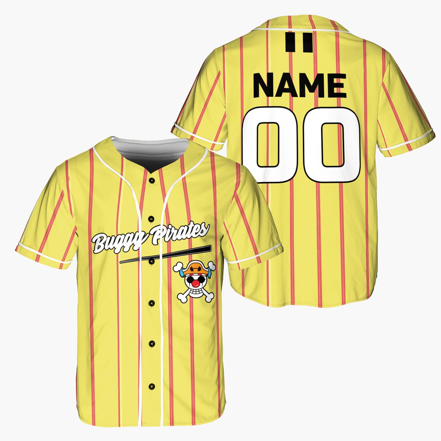 Buggy Pirates Baseball Jersey