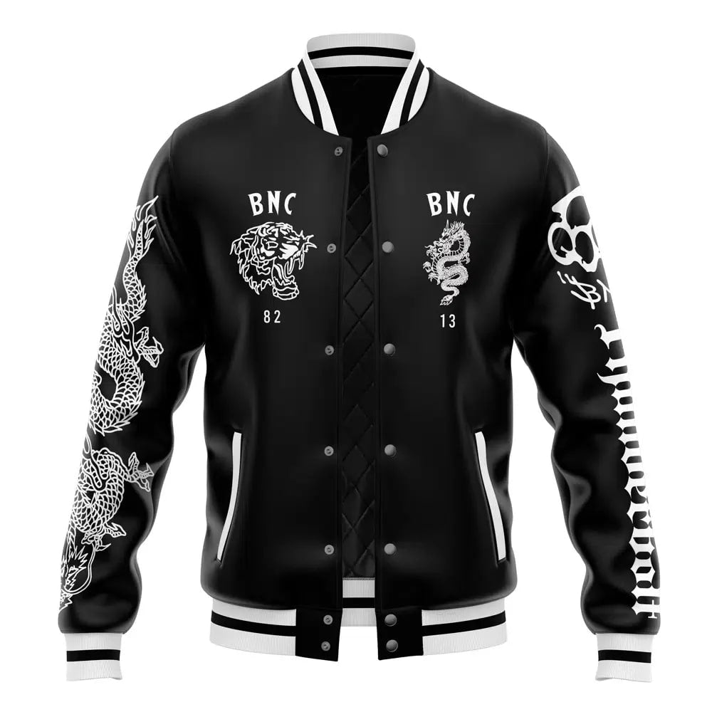 Burn Knuckles Varsity Baseball Jacket