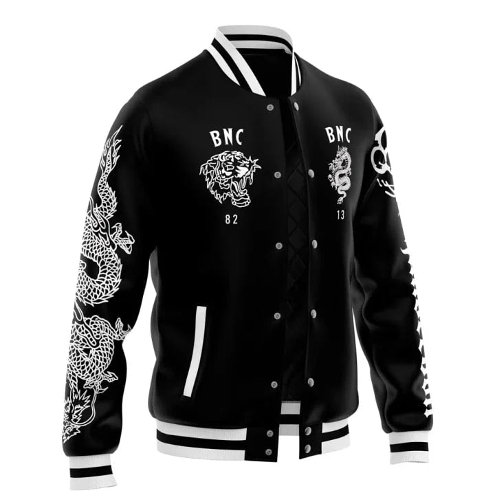 Burn Knuckles Varsity Baseball Jacket