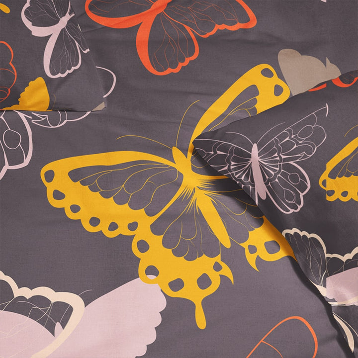 Butterfly Dream Space Fusion Duvet Cover Bedding