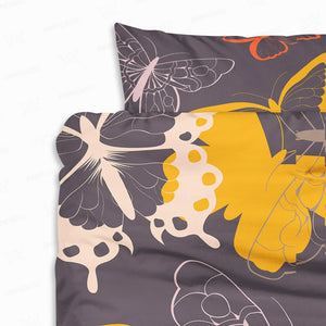Butterfly Dream Space Fusion Comforter Set Bedding