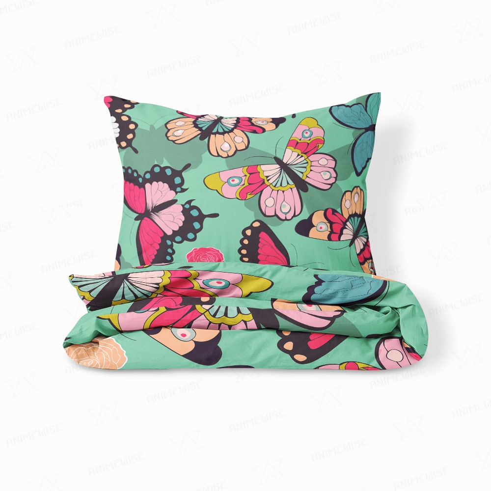 Butterfly Exotic Pattern Duvet Cover Bedding