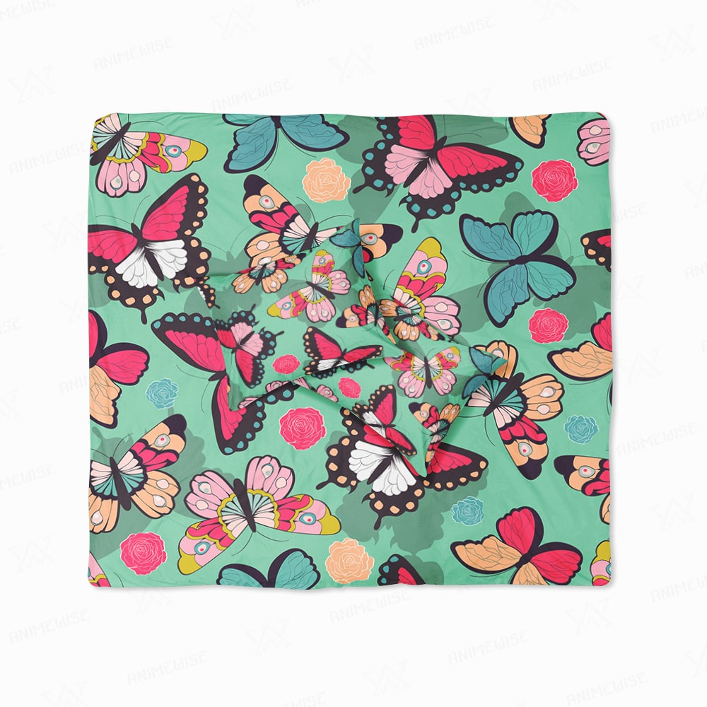 Butterfly Exotic Pattern Duvet Cover Bedding