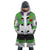 Buzz Hooded Cloak Coat