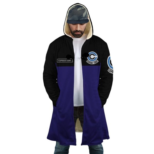 Capsule Corp Hooded Cloak Coat