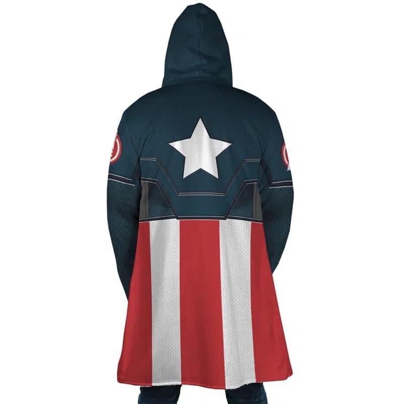 Captain America Hooded Dream Cloak Coat