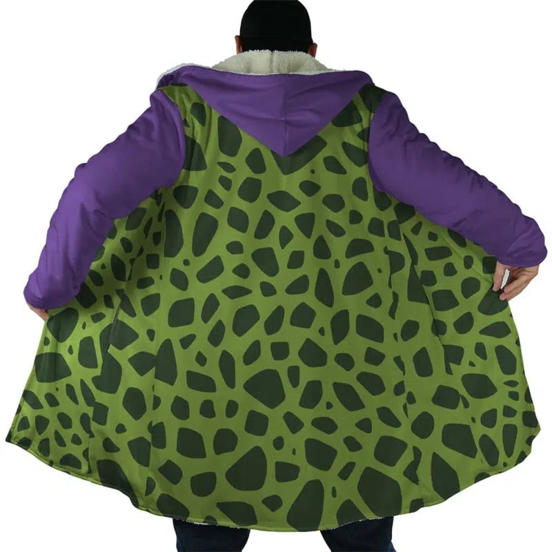 Cell Hooded Dream Cloak Coat