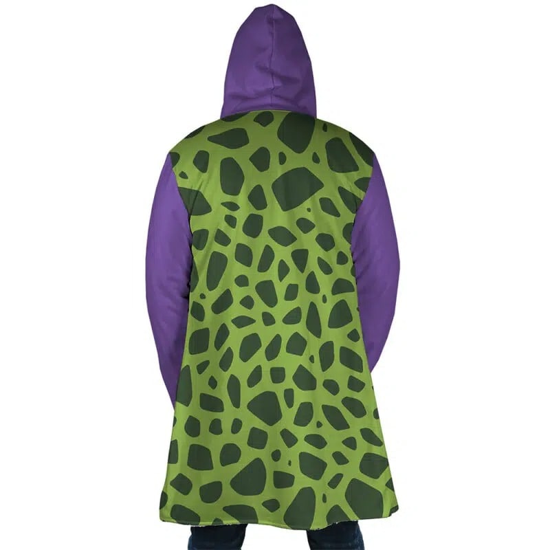 Cell Hooded Dream Cloak Coat