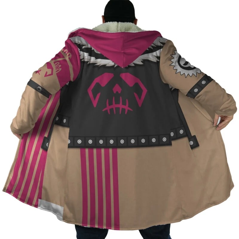 Katakuri Hooded Cloak Coat