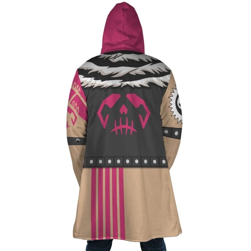 Katakuri Hooded Cloak Coat