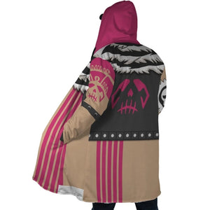 Katakuri Hooded Cloak Coat