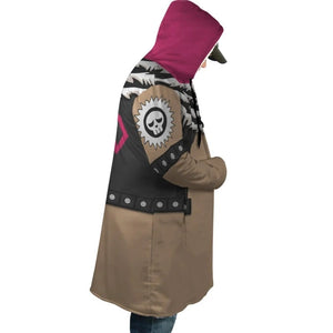 Katakuri Hooded Cloak Coat