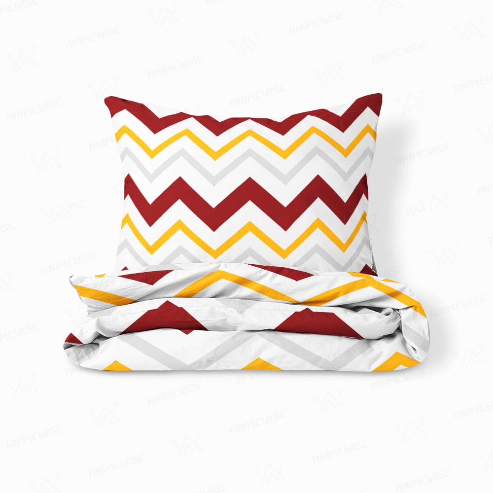 Chevron 3D Space Brushed Duvet Cover Bedding