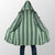 Chobits Chii Striped Sleep Hooded Cloak Coat