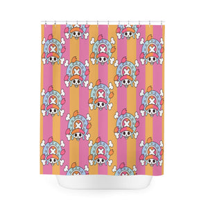 Tony Tony Chopper OP Pattern Shower Curtains