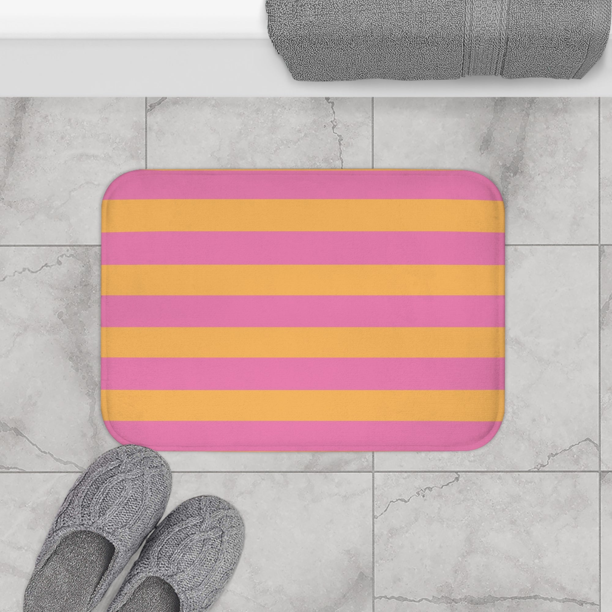 Chopper OP Pattern Bath Mats