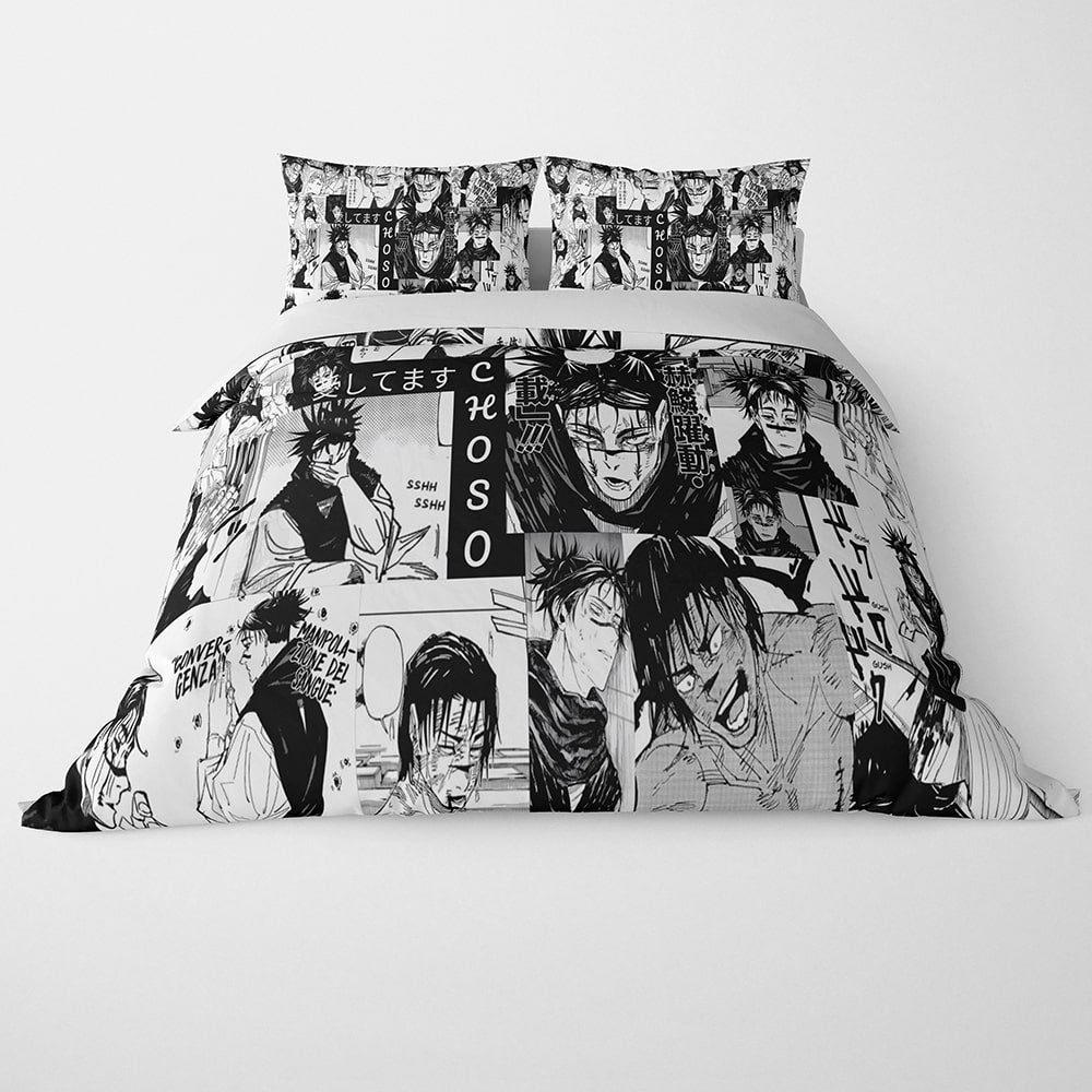 JJK sketch Duvet Cover Bedding