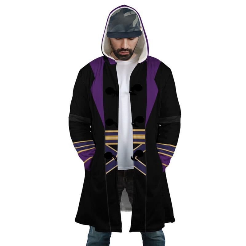 Cid Hooded Cloak Coat