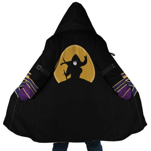 Cid Hooded Cloak Coat