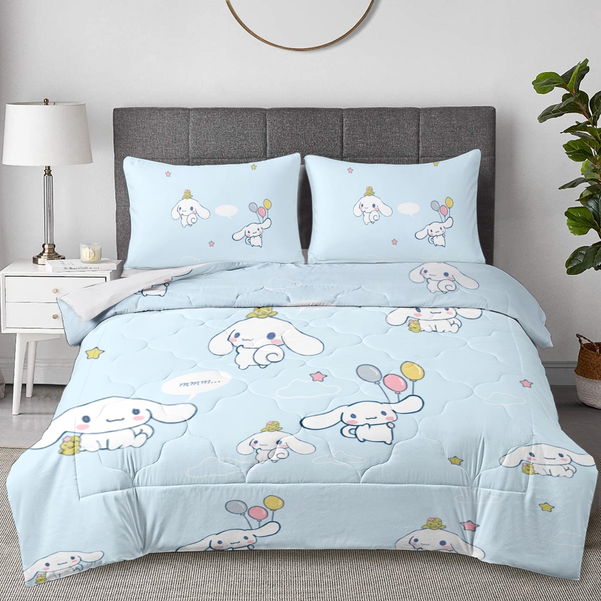 Puppy Kawaii Comforter Set