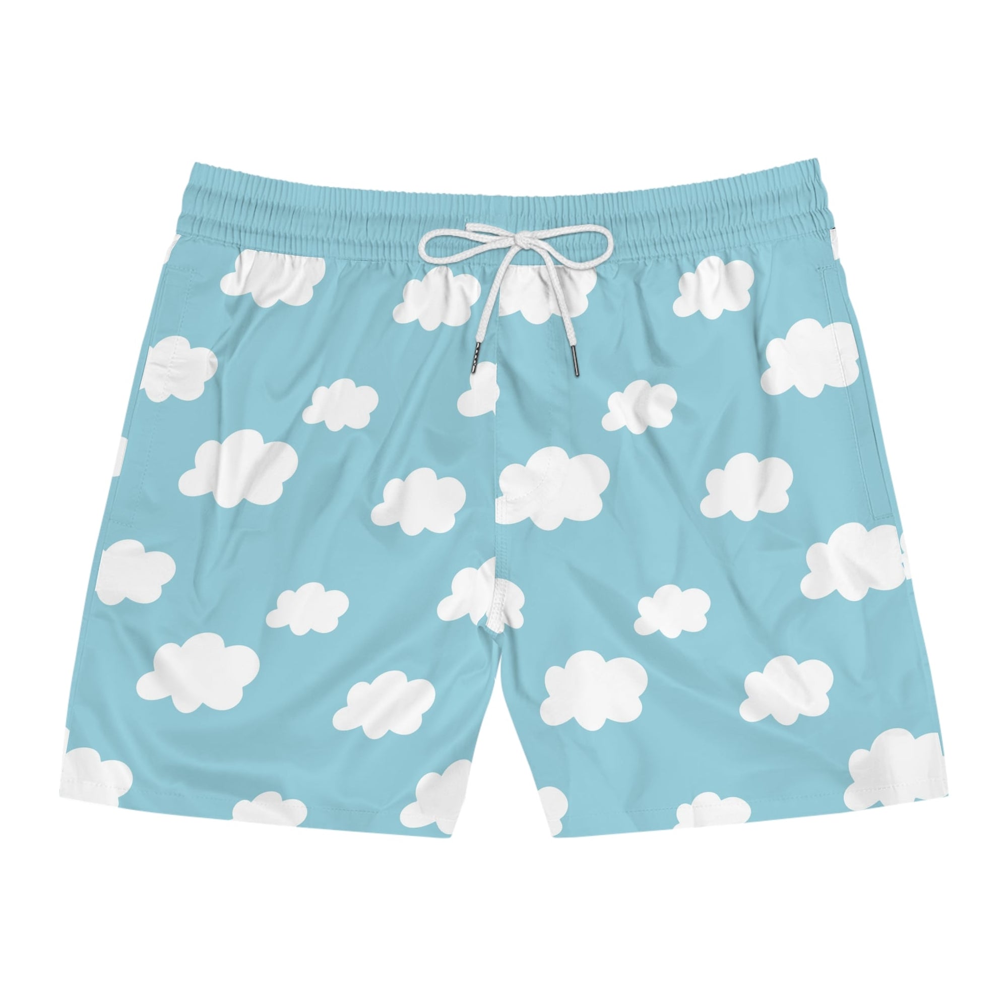 Cloud Abstract Pattern Swim Shorts