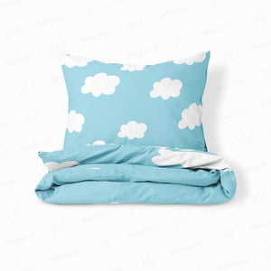 Cloudy Day Dream Space Soft Blend Comforter Set Bedding