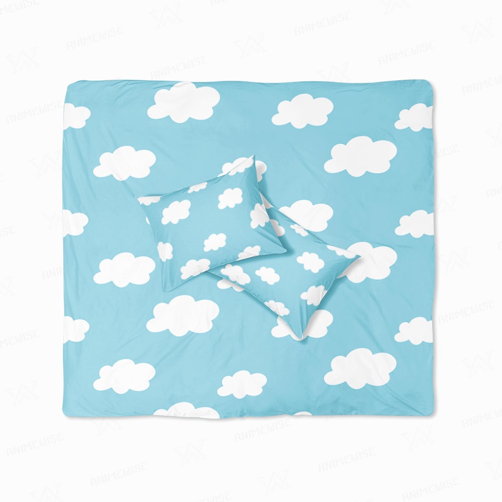 Cloudy Day Dream Space Soft Blend Duvet Cover Bedding