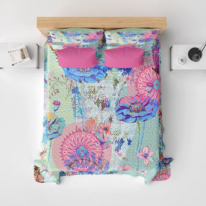 Color Of Fusion Abstract Art Quilt Bedding
