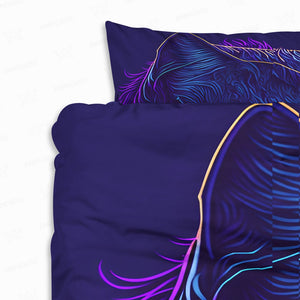 Coloringfused Cat Art Comforter Bedding