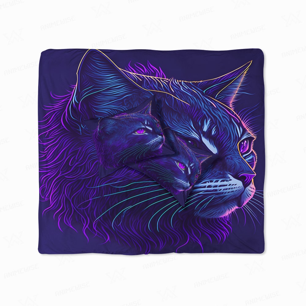 Coloringfused Cat Art Duvet Cover Bedding