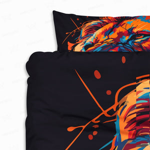 Coloringfused Lion Art Comforter Bedding