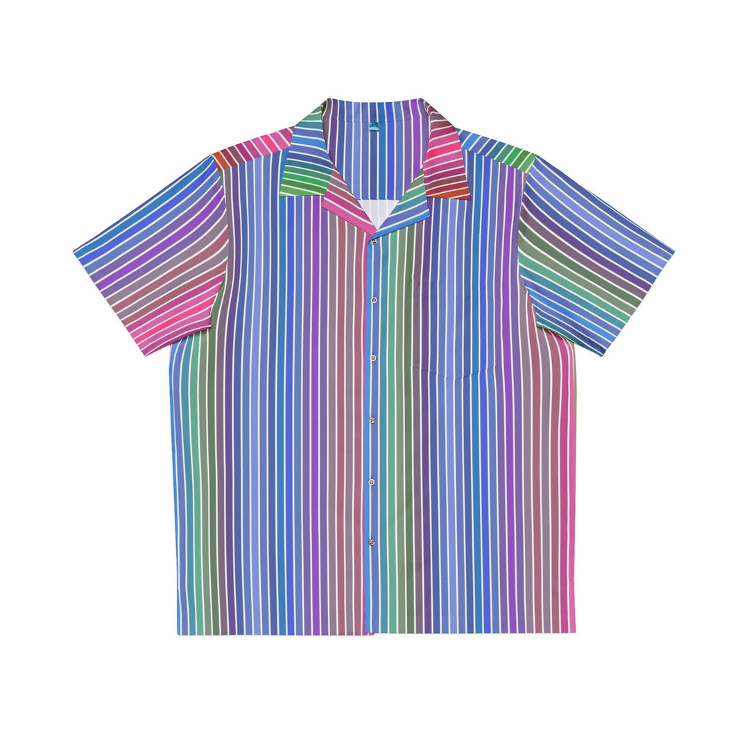 Color of Love Stripes Glow Hawaiian Shirt