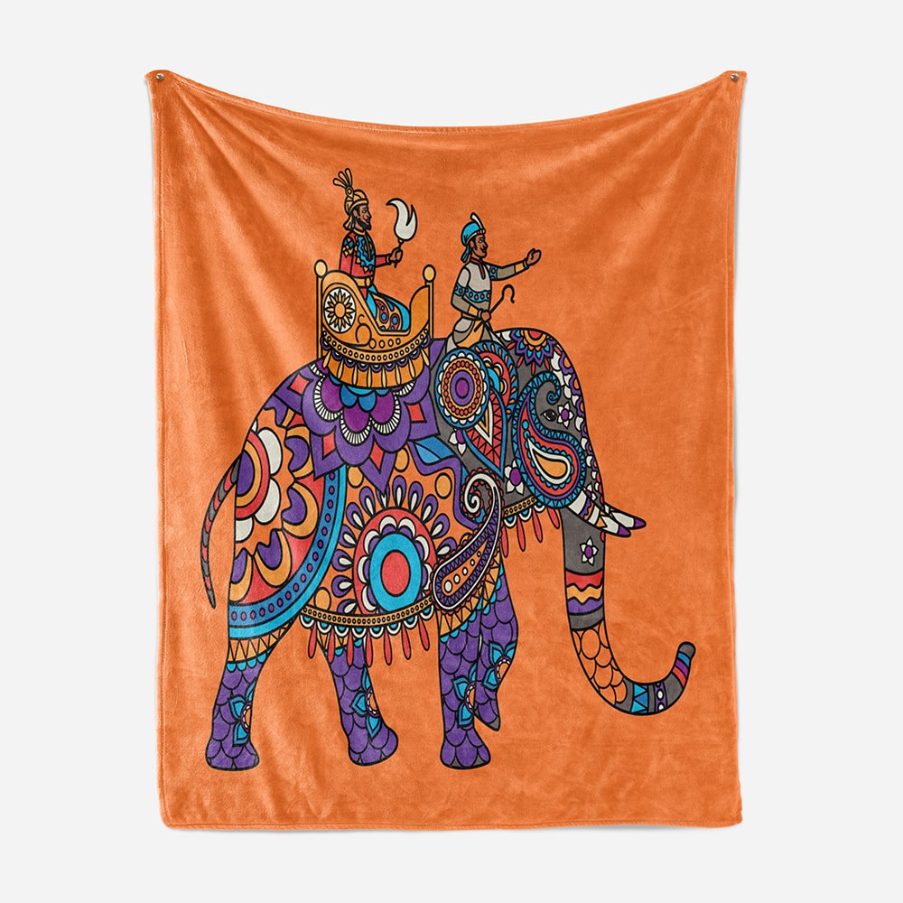 Colors of India Vintage Ethnic Royal Blanket