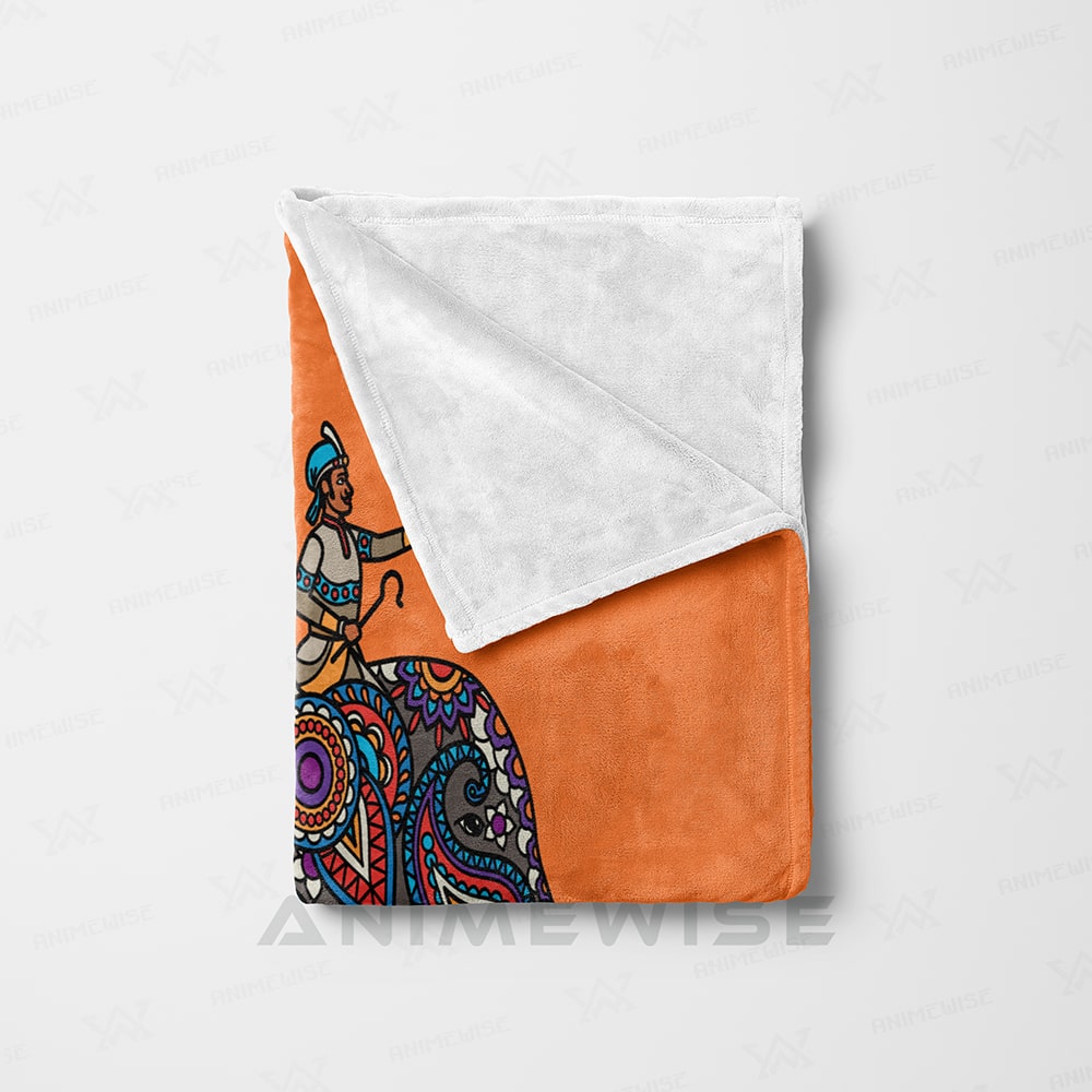 Colors of India Vintage Ethnic Royal Blanket