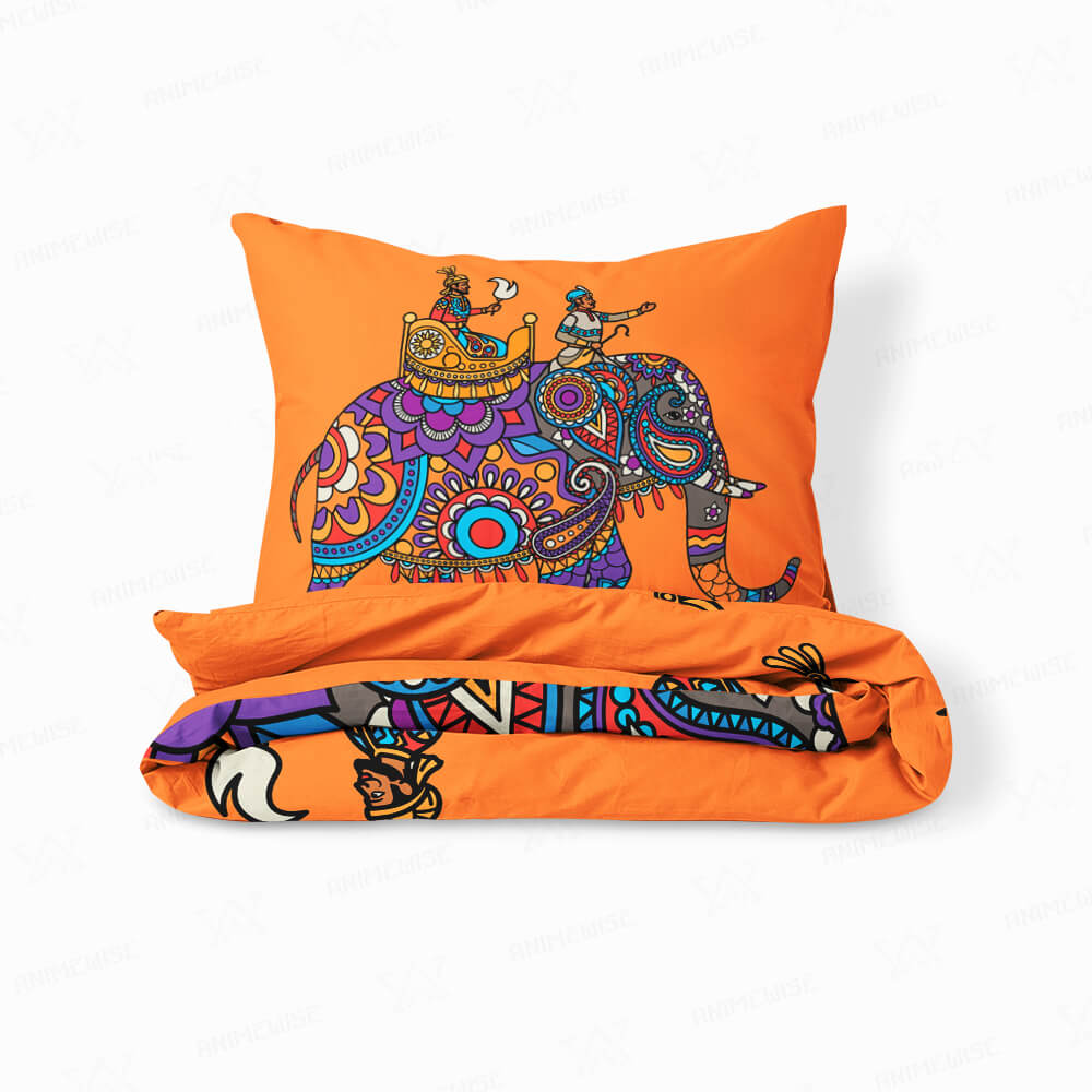 Colors of India Vintage Ethnic Royal Duvet Cover Bedding