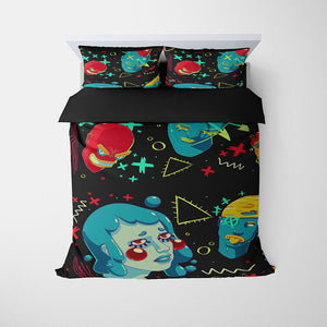 Contemporary Graphic Art Comforter Bedding