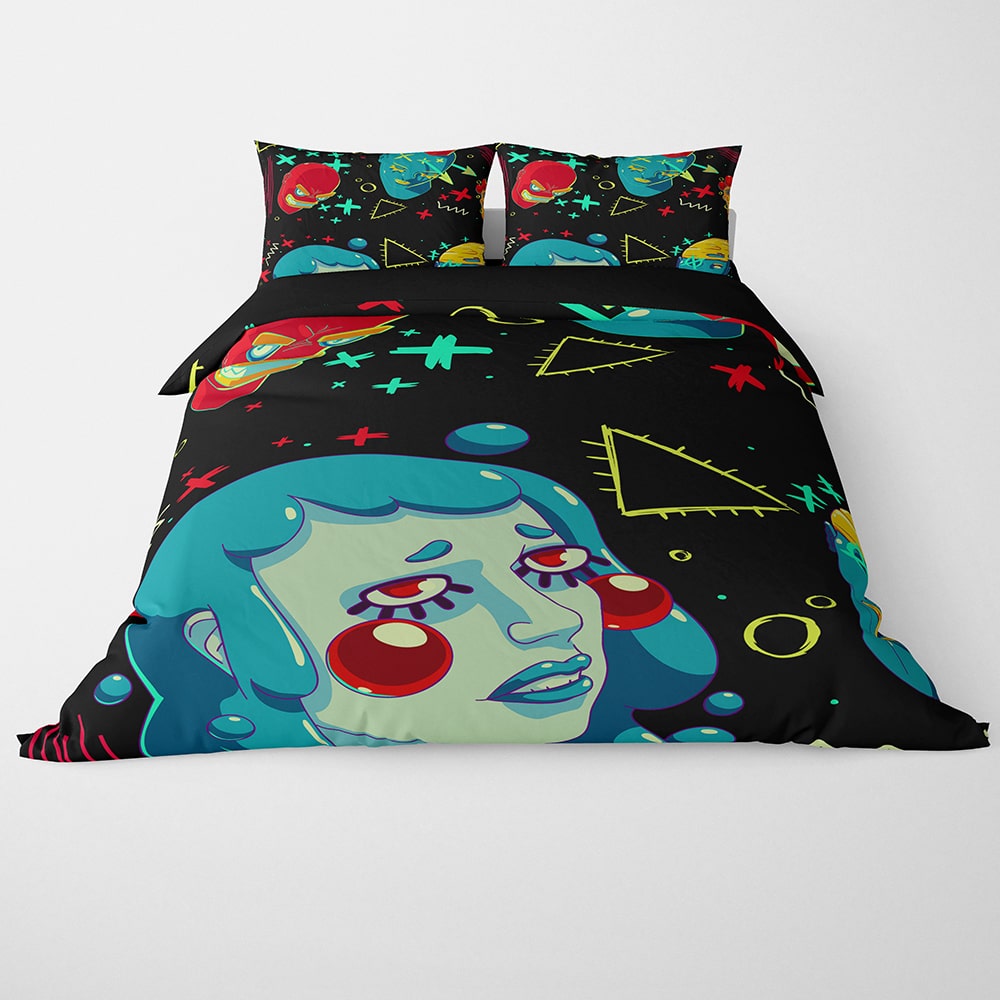 Contemporary Graphic Art Duvet Cover Bedding