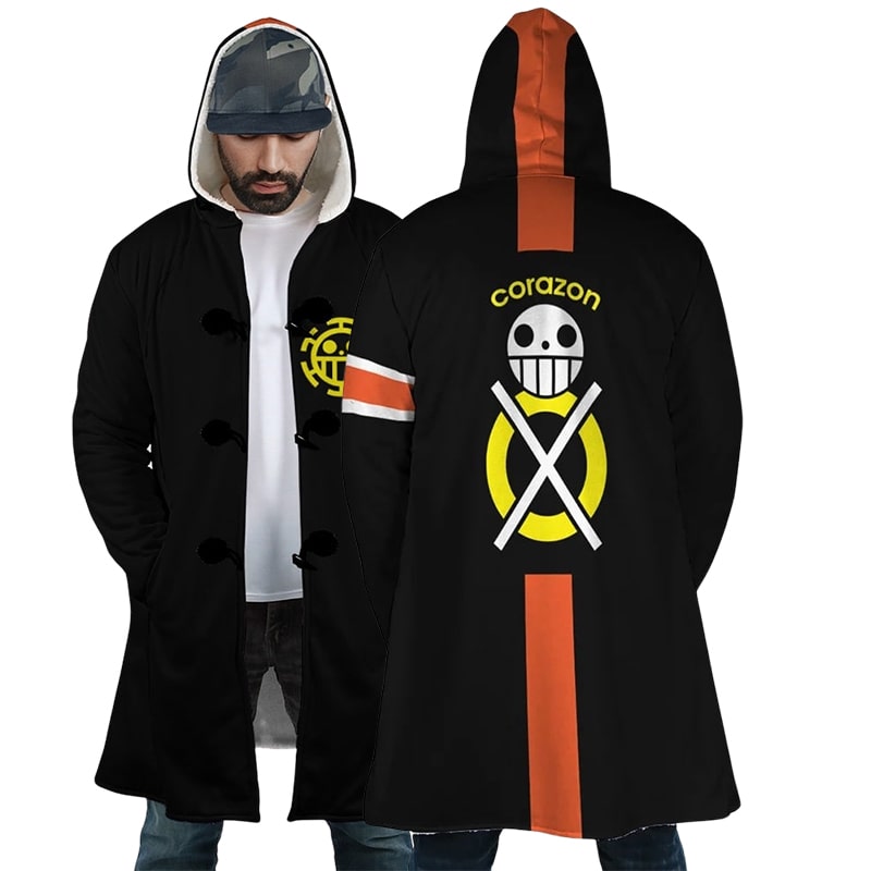 Law Corazon Dressra Hooded Cloak Coat