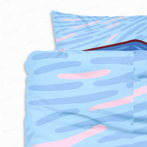 Couple Abstract Art Comforter Bedding