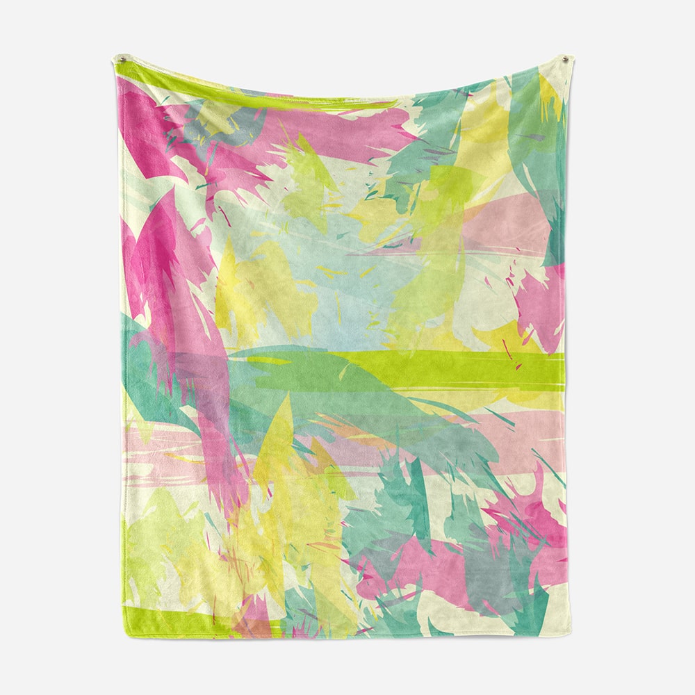 Creative Tie-dye Look Blanket