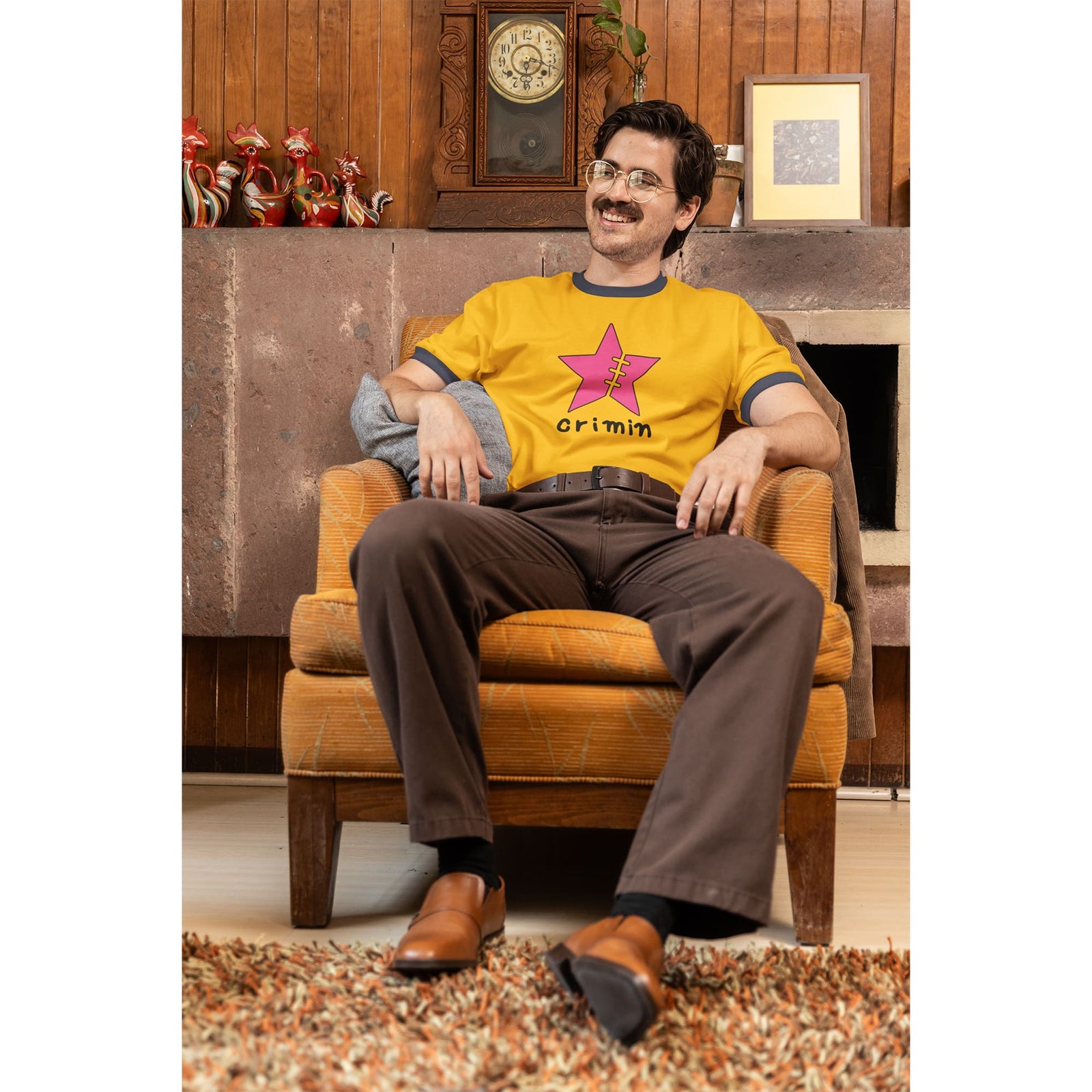 Crimin OP Ringer T Shirt