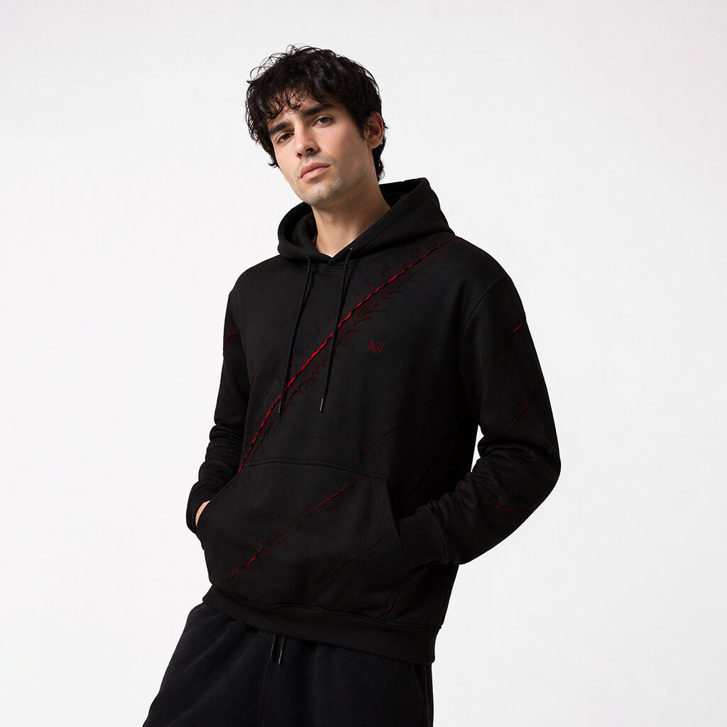 Crimson Strike Performance Hoodie