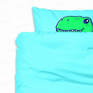 Cute Cheerful Dinosaur Comforter Set