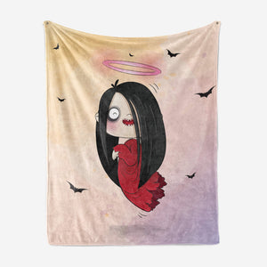 Cute Ghost Girl Blanket