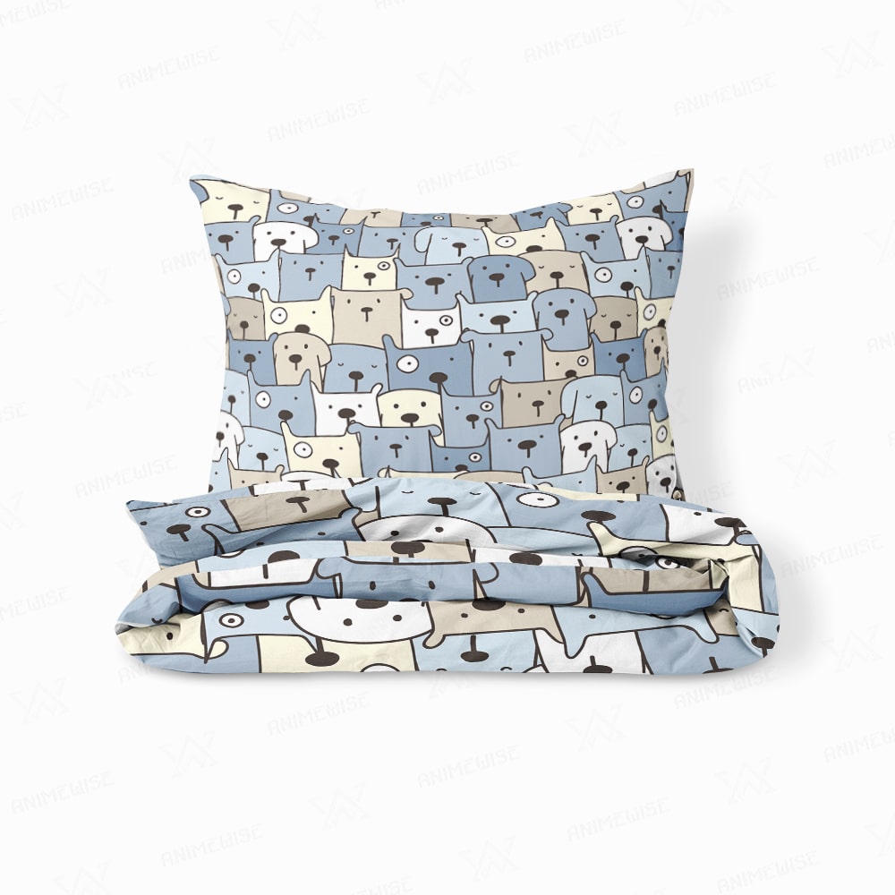 Cute Seamless Pattern Comforter Set Bedding