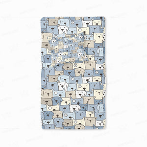 Cute Seamless Pattern All Over Duvet Cover Bedding