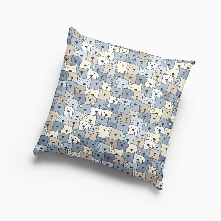 Cute Seamless Pattern All Over Throw Pillow