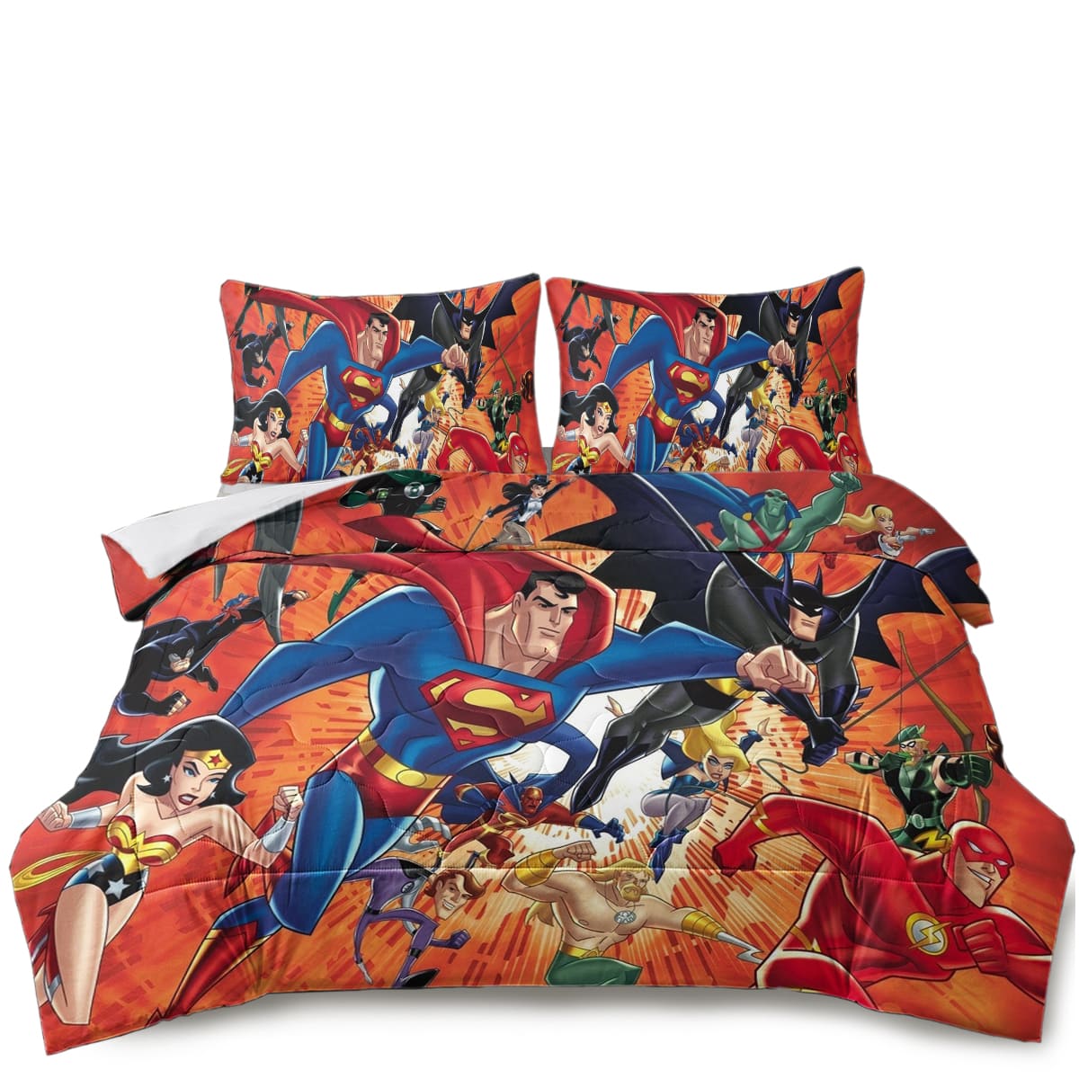 Vintage Comic Comforter Set Bedding