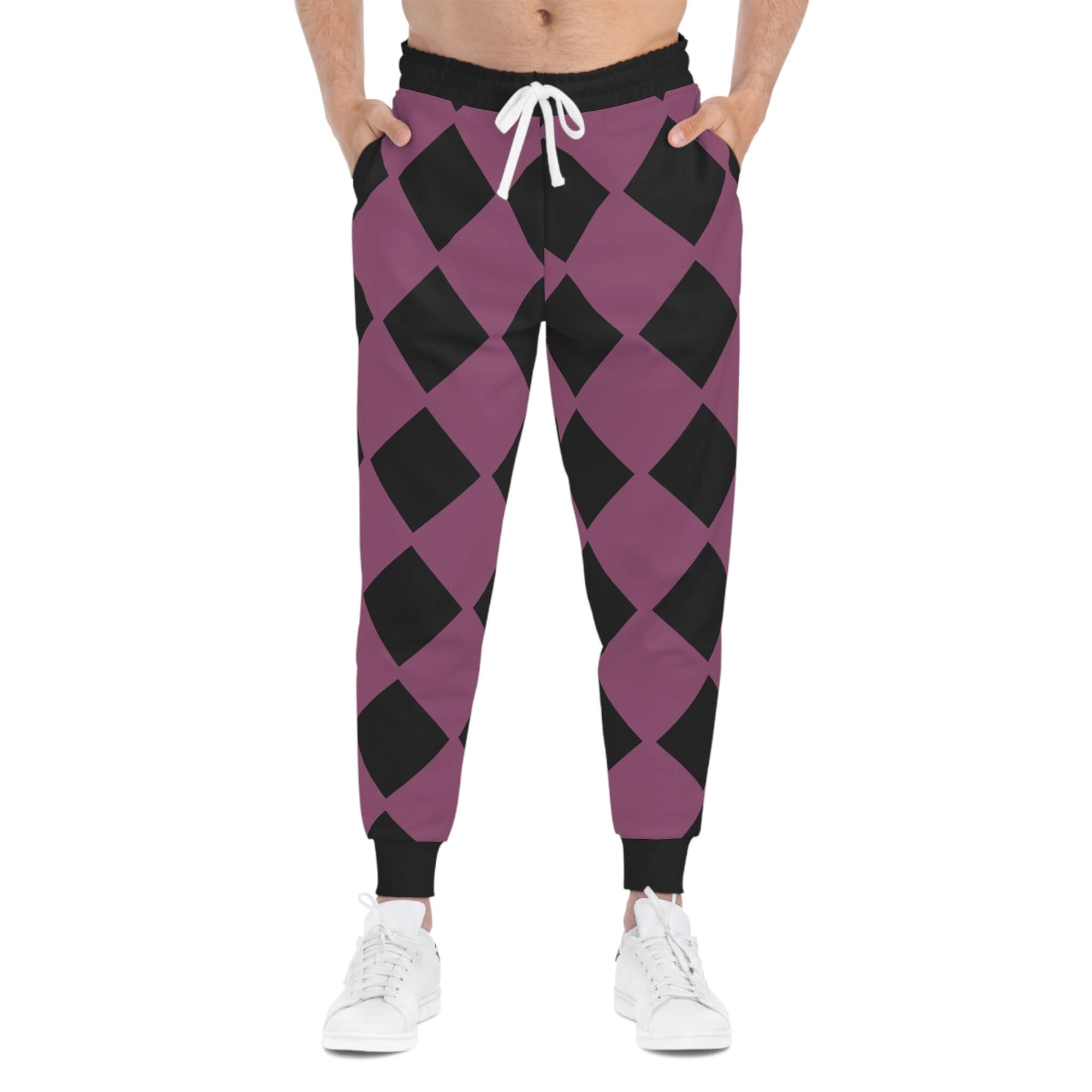 DVA Black Cat Pattern Sweatpants Joggers