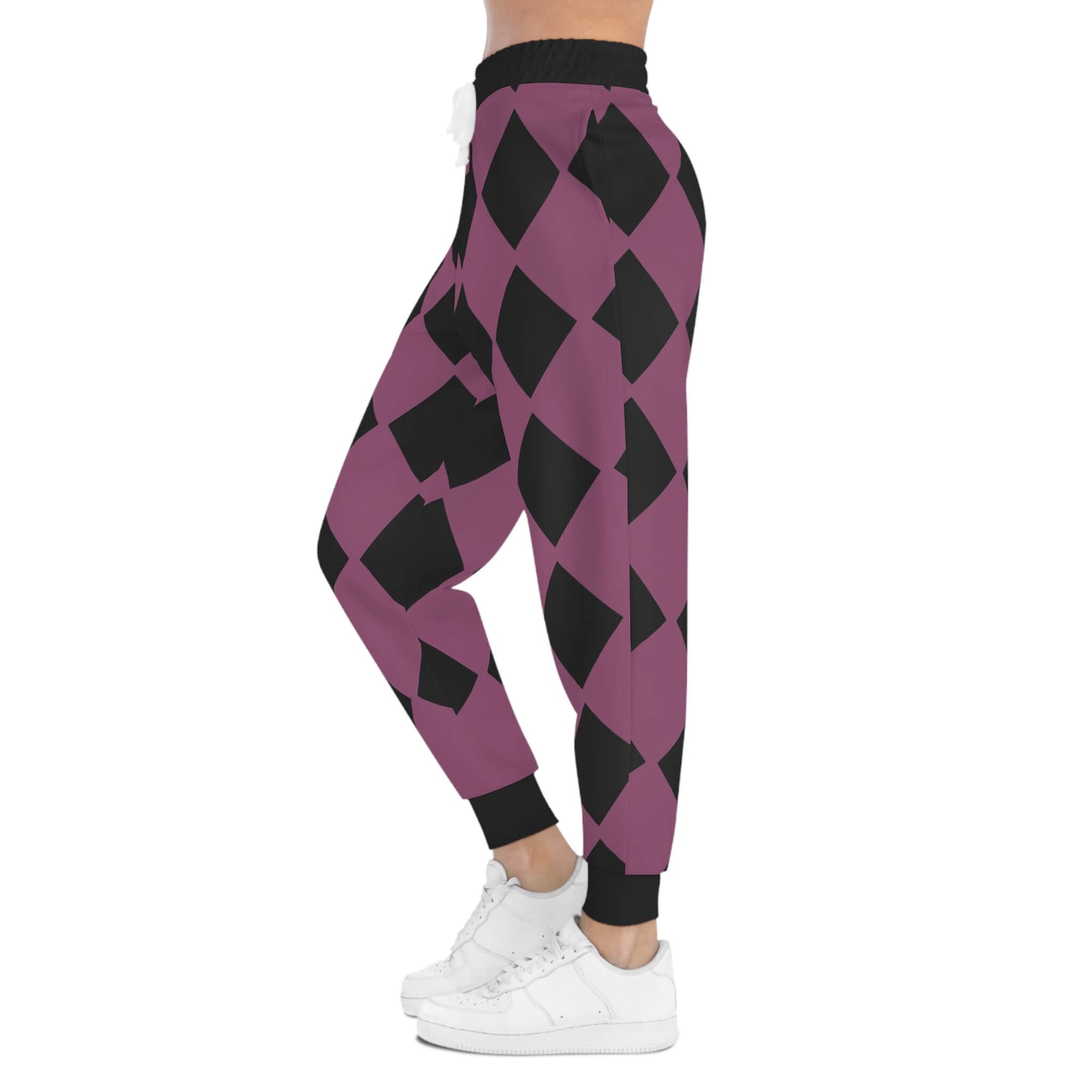 DVA Black Cat Pattern Sweatpants Joggers